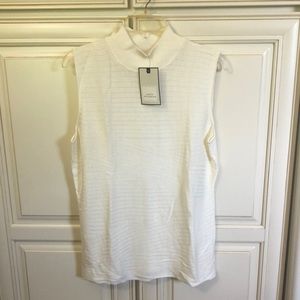 NWT Dana Buchman Sleeveless Sweater
